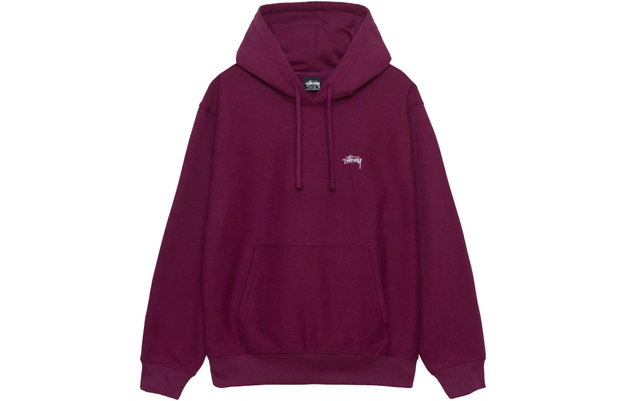 Stüssy Stussy Classic Logo Embroidered Fleece Hoodie Vintage Unisex Streetwear. 118469 圖 29