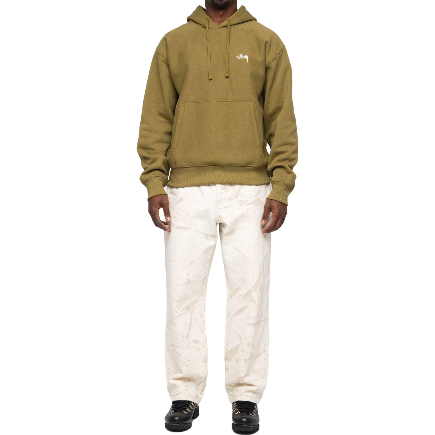 Stüssy Stussy Classic Logo Embroidered Fleece Hoodie Vintage Unisex Streetwear. 118469 圖 4