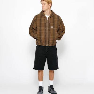 Stüssy Stussy 經典復古水洗牛仔休閒短褲 中性款式. SUSSP0112277M 4