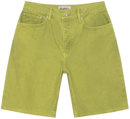 Stüssy Stussy 經典復古水洗牛仔休閒短褲 中性款式. SUSSP0112277M 12