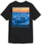 Order Stüssy Stussy Clear Day Vintage Black Tee with Ocean Print - Unisex Casual Streetwear 1904502-BLACK