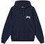 Lookbook Stüssy Stussy Colorblock Logo Print Hoodie Unisex 924757
