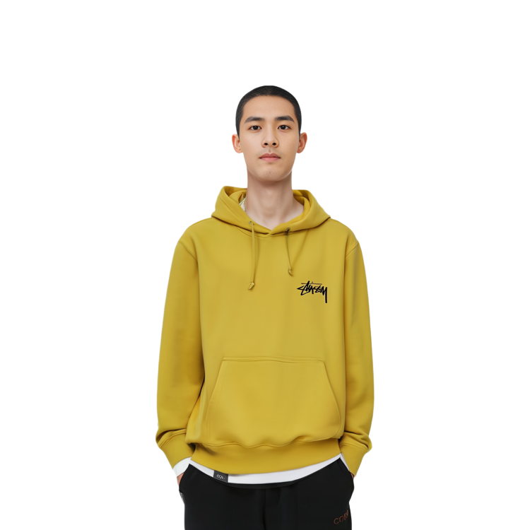 Sizing Stüssy Stussy Colorblock Logo Print Hoodie Unisex 924757