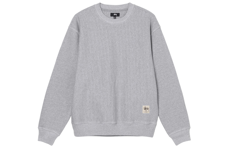 Stüssy Stussy Contrast Stitch Label Crew Retro Sweatshirt Unisex. 118458 圖 6