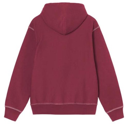 Stüssy Stussy Contrast Stitch Label Hoodie Unisex Vintage Logo Pullover. 118459 5