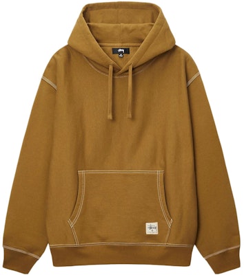 Stüssy Stussy Contrast Stitch Label Hoodie Unisex Vintage Logo Pullover. 118459 9