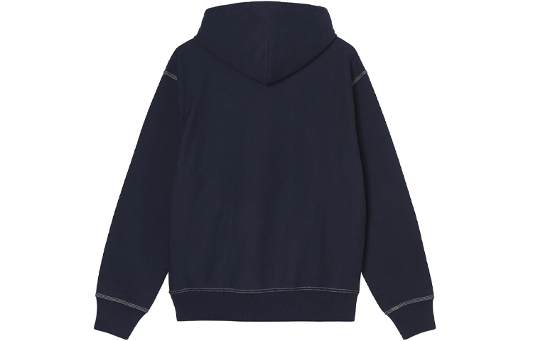 Lookbook Stüssy Stussy Contrast Stitch Label Hoodie Unisex Vintage Logo Pullover. 118459