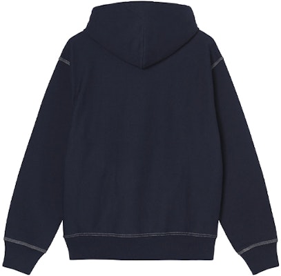 Stüssy Stussy Contrast Stitch Label Hoodie Unisex Vintage Logo Pullover. 118459 Lookbook Stüssy Stussy Contrast Stitch Label Hoodie Unisex Vintage Logo Pullover. 118459