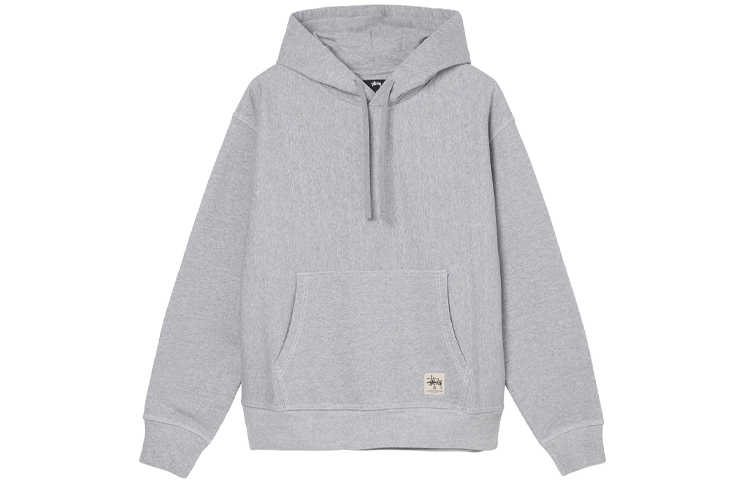 Shop Stüssy Stussy Contrast Stitch Label Hoodie Unisex Vintage Logo Pullover. 118459