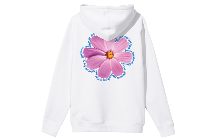 Stüssy Stussy Cosmos Flower Print Retro Hoodie Unisex. 1924539