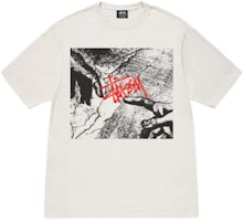 Stüssy Stussy Creation Tee Pigment Dyed Unisex Fingerprint Graphic Crewneck T-Shirt 1905011 Stüssy Stussy Creation Tee Pigment Dyed Unisex Fingerprint Graphic Crewneck T-Shirt 1905011