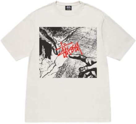 Stüssy Stussy Creation Tee Pigment Dyed Unisex Fingerprint Graphic Crewneck T-Shirt 1905011 Order Stüssy Stussy Creation Tee Pigment Dyed Unisex Fingerprint Graphic Crewneck T-Shirt 1905011