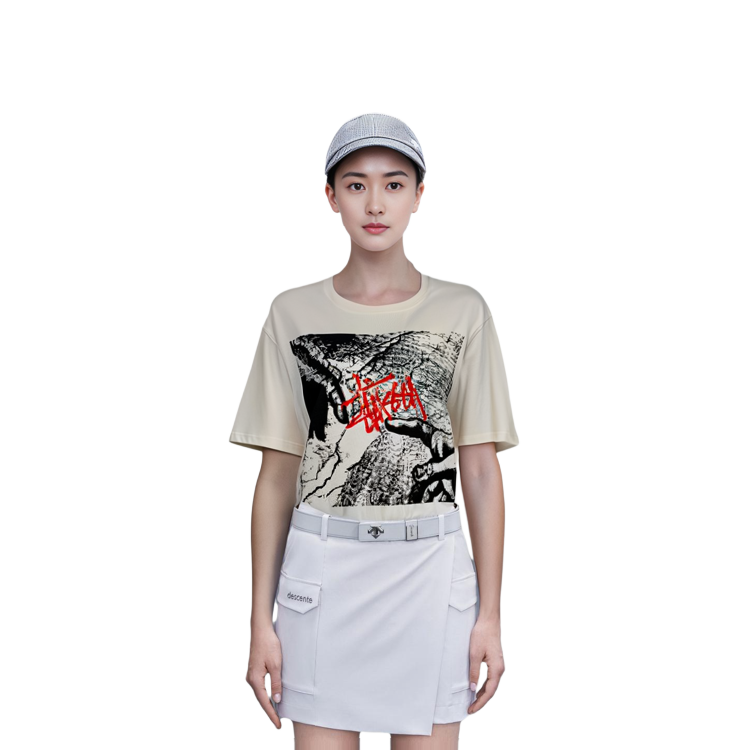 Cheap Stüssy Stussy Creation Tee Pigment Dyed Unisex Fingerprint Graphic Crewneck T-Shirt 1905011