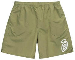 Stüssy Stussy Curly S Water Short - Mosquito Coil Logo Vintage Loose Casual Shorts Men. 113157 Stüssy Stussy Curly S Water Short - Mosquito Coil Logo Vintage Loose Casual Shorts Men. 113157