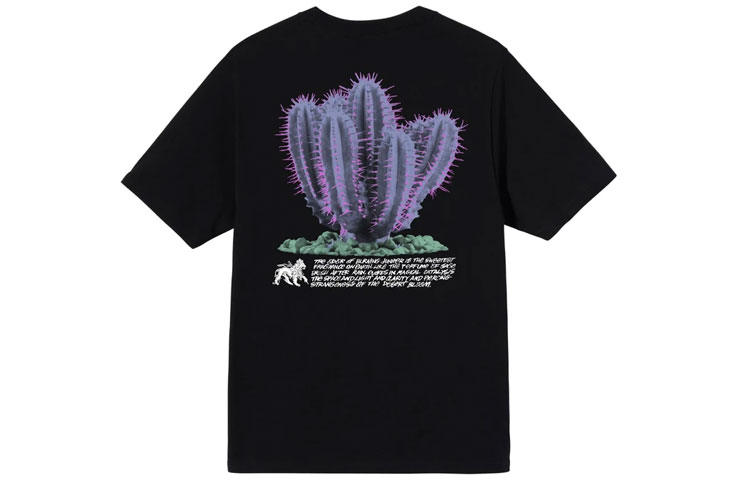 Stüssy Stussy Desert Bloom Tee Cactus Graphic Vintage Unisex T-Shirt. 1904686