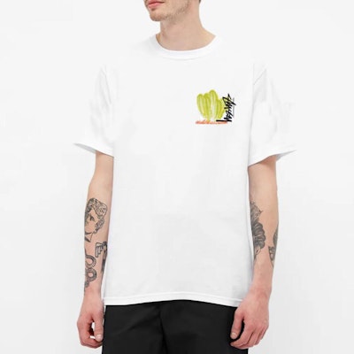 Stüssy Stussy Desert Bloom Tee Grafik Kaktus Baju Vintage Unisex. 1904686 4