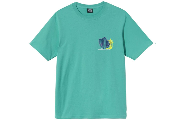 Lookbook Stüssy Stussy Desert Bloom Tee Grafik Kaktus Baju Vintage Unisex. 1904686
