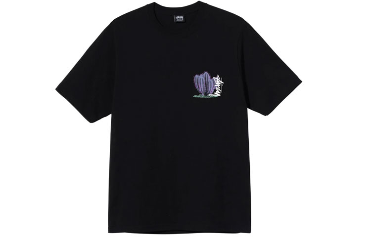 Sizing Stüssy Stussy Desert Bloom Tee Grafik Kaktus Baju Vintage Unisex. 1904686