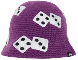 Stüssy Stussy Dice Embroidery Acrylic Bucket Hat Unisex Couple Style Multi-Color. SUSHT1321209M Stüssy Stussy Dice Embroidery Acrylic Bucket Hat Unisex Couple Style Multi-Color. SUSHT1321209M