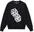 Order Stüssy Dice Mohair Sweater Leher Bulat Knit Vintage Amerika Unisex Pullover. 117097
