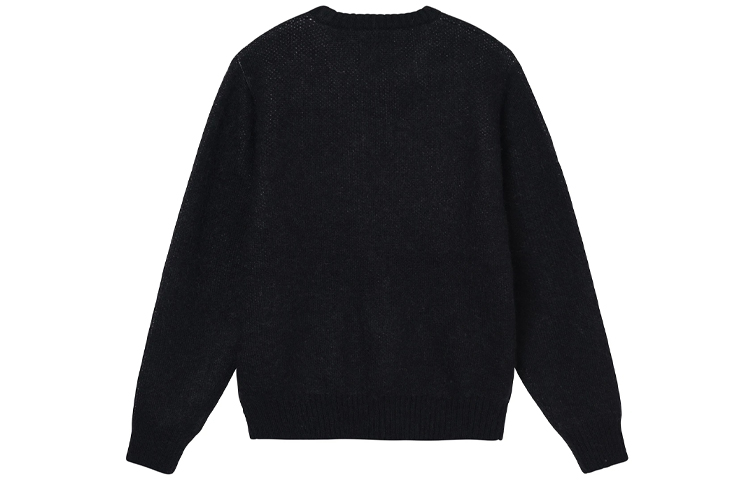 Stüssy Stussy Dice Mohair Sweater Round Neck Knit American Vintage Unisex Pullover. 117097 圖 3