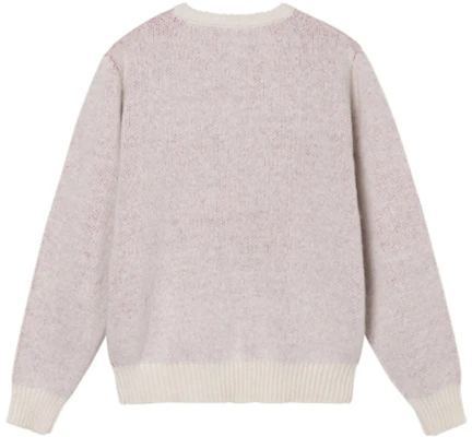 Stüssy Dice Mohair Sweater Leher Bulat Knit Vintage Amerika Unisex Pullover. 117097 Sizing Stüssy Dice Mohair Sweater Leher Bulat Knit Vintage Amerika Unisex Pullover. 117097