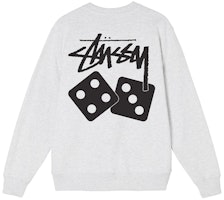 Stüssy Stussy Dice Pigment Dyed Crewneck Vintage Unisex Sweatshirt with Logo Print. 1914721 Stüssy Stussy Dice Pigment Dyed Crewneck Vintage Unisex Sweatshirt with Logo Print. 1914721