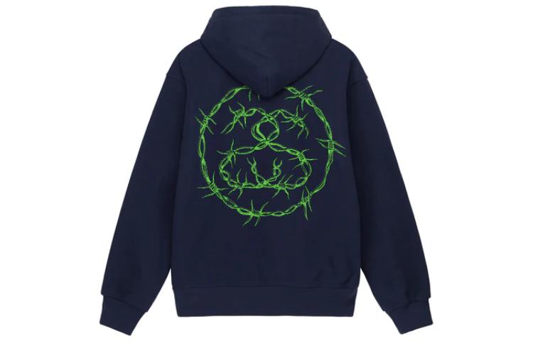 Stüssy Stussy Double S Logo SS-LINK Pullover Hoodie  Vintage Style Long Sleeve 1924960