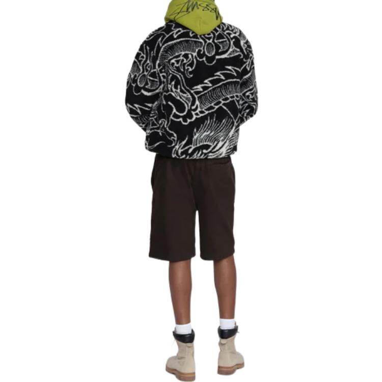 Purchase Stüssy FW22龙纹羊羔绒夹克 双面穿男女款外套 118510