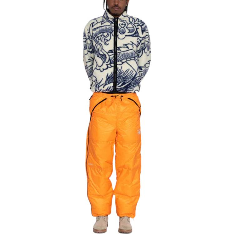 Cheap Stüssy FW22龙纹羊羔绒夹克 双面穿男女款外套 118510