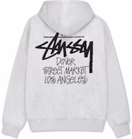 Stüssy Stussy DSM Los Angeles City Exclusive Zip Hoodie Unisex Vintage Style. Stussy-SS21-55 Stüssy Stussy DSM Los Angeles City Exclusive Zip Hoodie Unisex Vintage Style. Stussy-SS21-55
