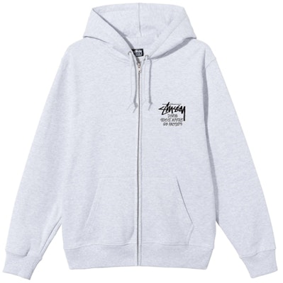 Stüssy Stussy DSM Los Angeles City Exclusive Zip Hoodie Unisex Vintage Style. Stussy-SS21-55 Lookbook Stüssy Stussy DSM Los Angeles City Exclusive Zip Hoodie Unisex Vintage Style. Stussy-SS21-55