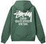 Shop Stüssy Stussy DSM New York City Eksklusif Fleece Zip-Up Hoodie Unisex Gaya Vintage. 3973739