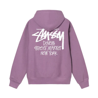 Stüssy Stussy DSM New York City Limited Hoodie Vintage Logo Print Unisex. 3923739