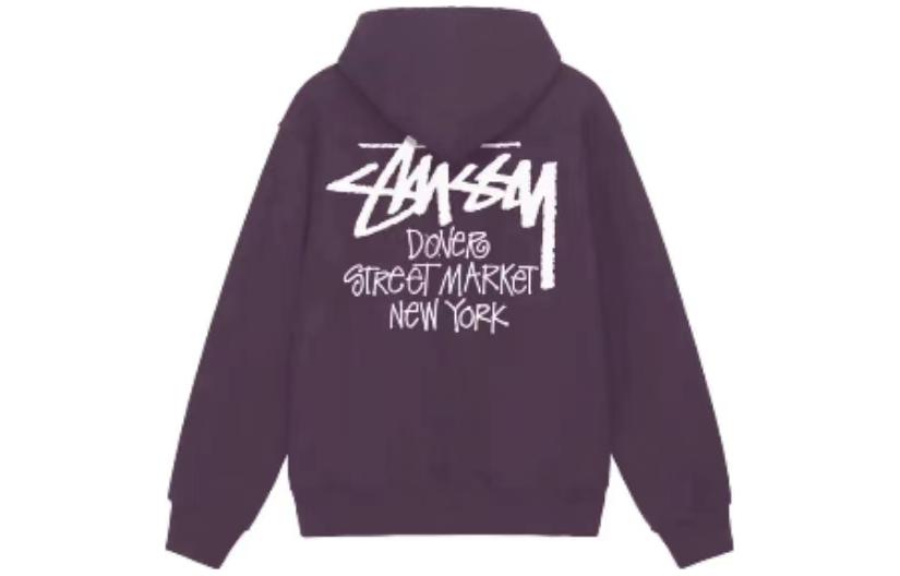 Stüssy Stussy DSM New York City Limited Hoodie Vintage Logo Print Unisex. 3923739 圖 8