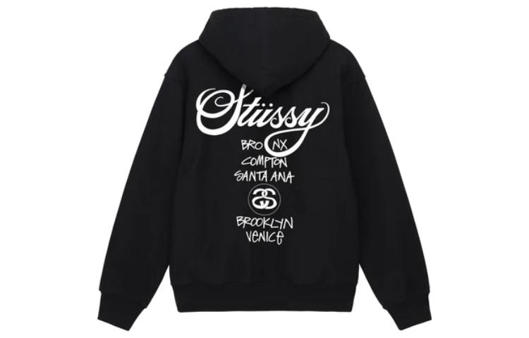 Stüssy Stussy DSM World Tour Vintage Hoodie Sweatshirt Unisex Pullover. 3923714 圖 3