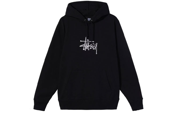 Stüssy Stussy Embroidered Fleece Hoodie Unisex American Vintage Sweatshirt. 118425 圖 12
