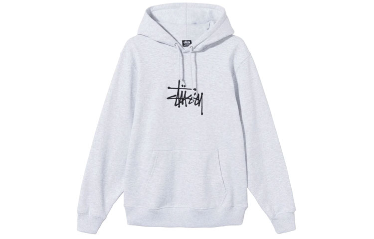 Stüssy Stussy Embroidered Fleece Hoodie Unisex American Vintage Sweatshirt. 118425 圖 2