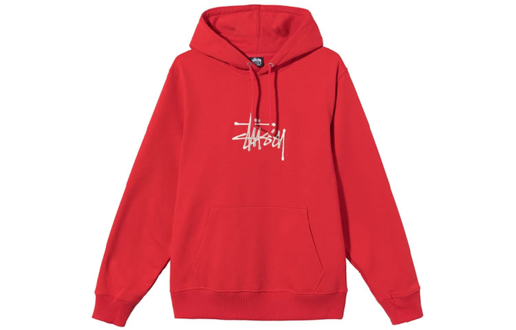 Stüssy Stussy Embroidered Fleece Hoodie Unisex American Vintage Sweatshirt. 118425 圖 6