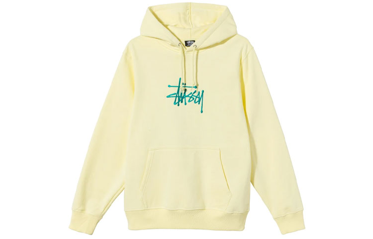 Stüssy Stussy Embroidered Fleece Hoodie Unisex American Vintage Sweatshirt. 118425 圖 10
