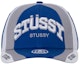 Lookbook Topi Kapas Warna Blok Logo Bersulam Stüssy Stussy Biru - Gaya Kasual Unisex. 1311117-Blue