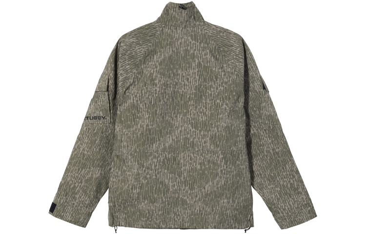 Stüssy Stussy Embroidered Logo Nylon Retro Varsity Jacket  Loose Fit. 115566 圖 3