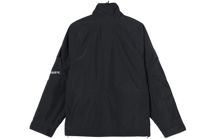 Stüssy Stussy Embroidered Logo Nylon Retro Varsity Jacket  Loose Fit. 115566 圖 7