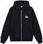 Buy Stüssy Stussy Hoodie Logo Bordir Zip-Up Gaya Vintage Unisex. 1974762M