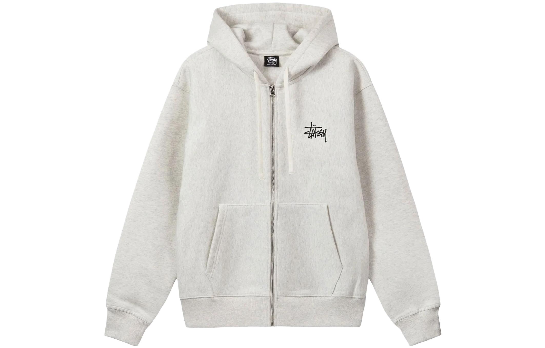 Details for Stüssy Stussy Hoodie Logo Bordir Zip-Up Gaya Vintage Unisex. 1974762M