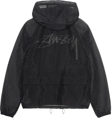 Stüssy Stussy Fall 2024 Beach Shell Transparent Ripstop Logo Zip Jacket Unisex Retro Style 115779 Buy Stüssy Stussy Fall 2024 Beach Shell Transparent Ripstop Logo Zip Jacket Unisex Retro Style 115779