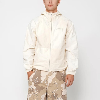 Stüssy Stussy Fall 2024 Beach Shell Transparent Ripstop Logo Zip Jacket Unisex Retro Style 115779 8