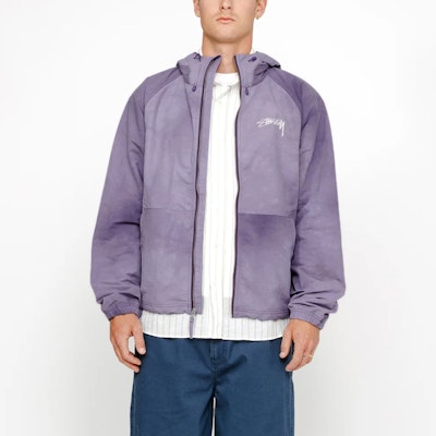 Stüssy Stussy Fall 2024 Beach Shell Transparent Ripstop Logo Zip Jacket Unisex Retro Style 115779 14