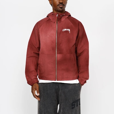 Stüssy Stussy Fall 2024 Beach Shell Transparent Ripstop Logo Zip Jacket Unisex Retro Style 115779 17