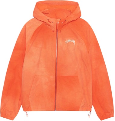 Stüssy Stussy Fall 2024 Beach Shell Transparent Ripstop Logo Zip Jacket Unisex Retro Style 115779 18